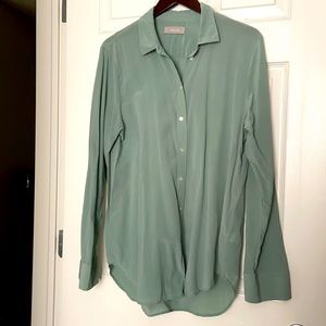 EVERLANE THE CLEAN SILK BLOUSE